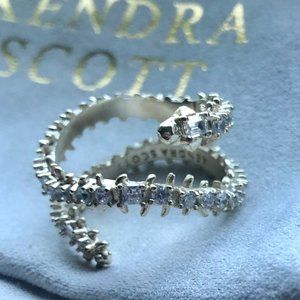 Kendra Scott Beck 14K Gold Snake Ring Size 8